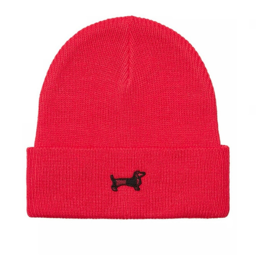 Women's red beanie Victoria's Secret One Size NWTS PINK